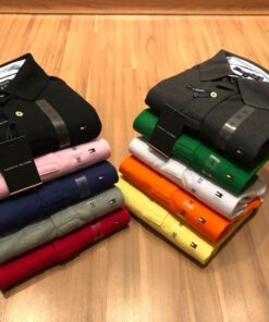 Kit 5 Camisas Gola Polo Tommy Hilfiger